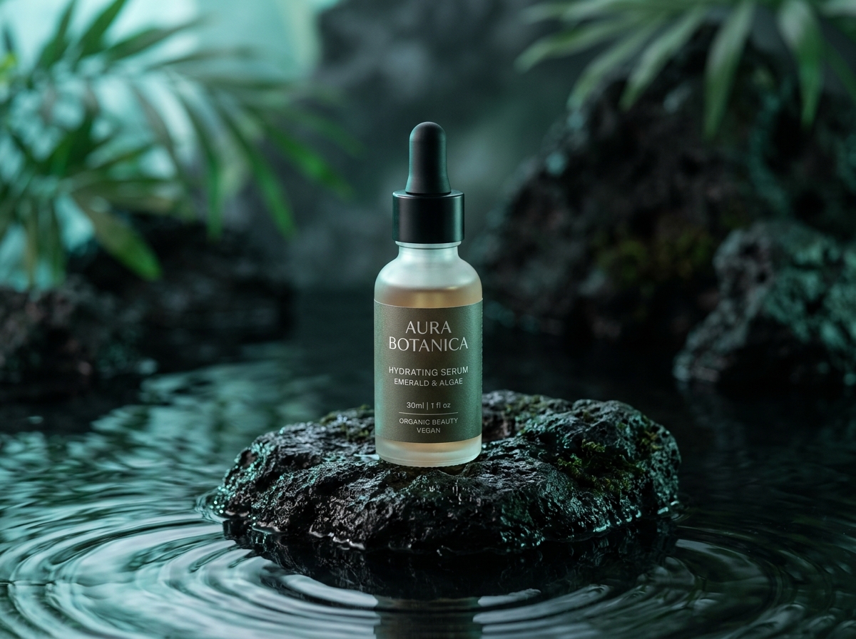 Aura Botanica organic skincare serum